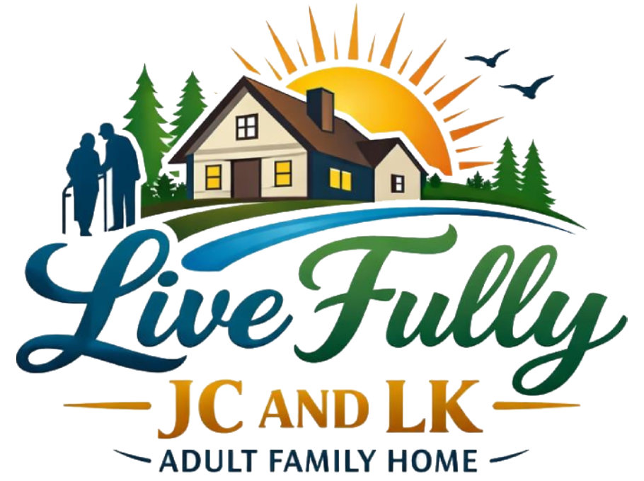 Live Fully JC and LK Adult Family Home logo